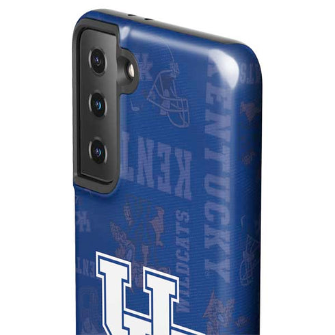 University of Kentucky Jersey Split Galaxy S21 FE Pro Case