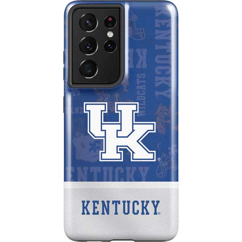 University of Kentucky Jersey Split Galaxy S21 Ultra 5G Pro Case