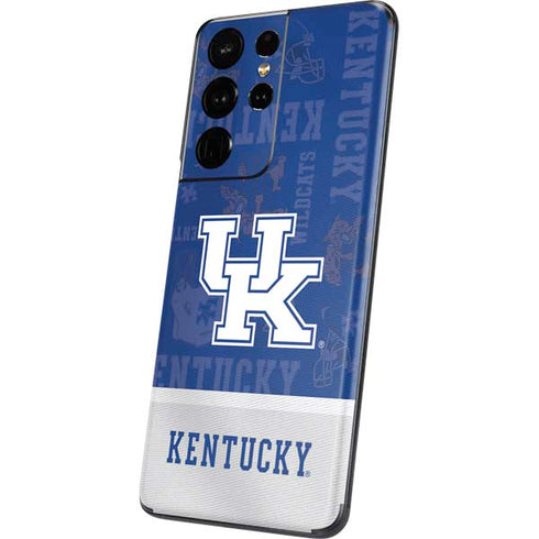 University of Kentucky Jersey Split Galaxy S21 Ultra 5G Skin