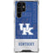 University of Kentucky Jersey Split Galaxy S22 Ultra Clear Case