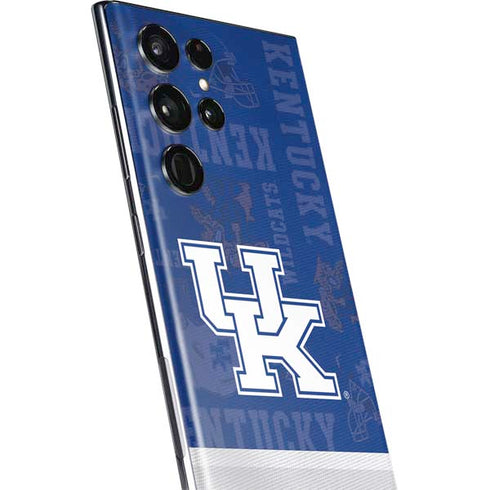 University of Kentucky Jersey Split Galaxy S22 Ultra Skin