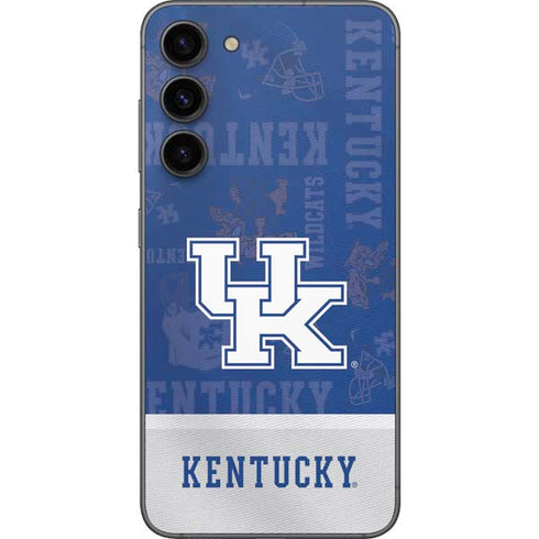 University of Kentucky Jersey Split Galaxy S23 FE Skin