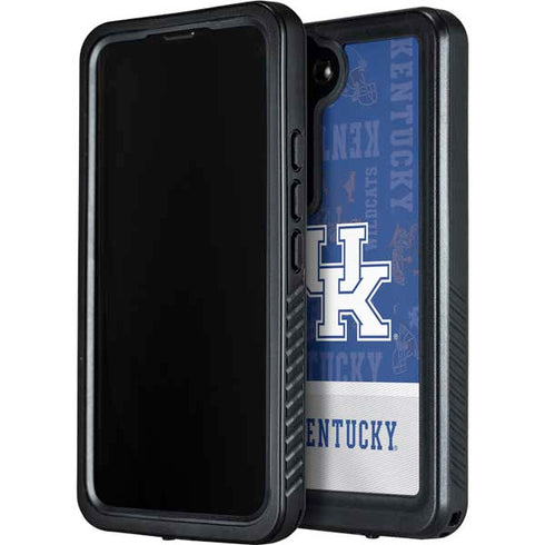 University of Kentucky Jersey Split Galaxy S23 Plus Waterproof Case