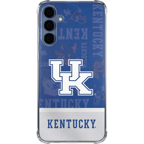 University of Kentucky Jersey Split Galaxy S24 Clear Case