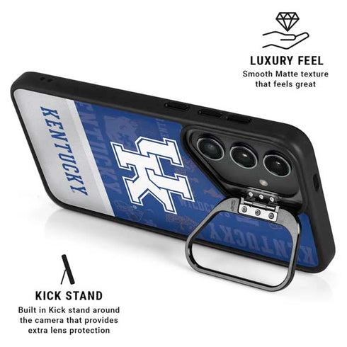 University of Kentucky Jersey Split Galaxy S24 Kickstand Case