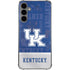 University of Kentucky Jersey Split Galaxy S24 Plus Clear Case