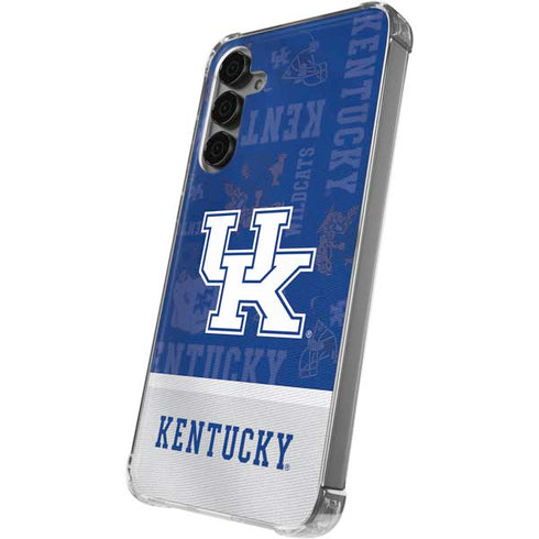 University of Kentucky Jersey Split Galaxy S24 Plus Clear Case