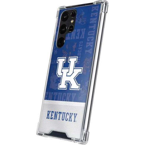 University of Kentucky Jersey Split Galaxy S24 Ultra Clear Case