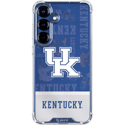 University of Kentucky Jersey Split Galaxy S25 Clear Case