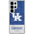 University of Kentucky Jersey Split Galaxy S25 Ultra Clear Case