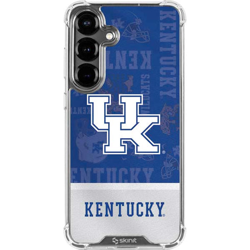 University of Kentucky Jersey Split Galaxy S26 Plus Clear Case