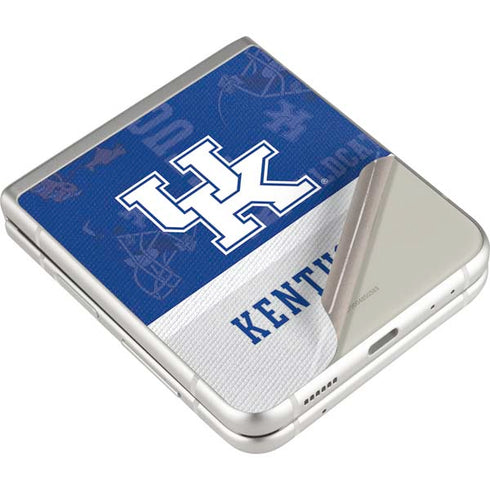 University of Kentucky Jersey Split Galaxy Z Flip3 5G Skin