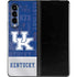 University of Kentucky Jersey Split Galaxy Z Fold3 5G Skin