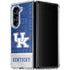 University of Kentucky Jersey Split Galaxy Z Fold5 5G Clear Case