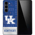 University of Kentucky Jersey Split Galaxy Z Fold5 5G Skin