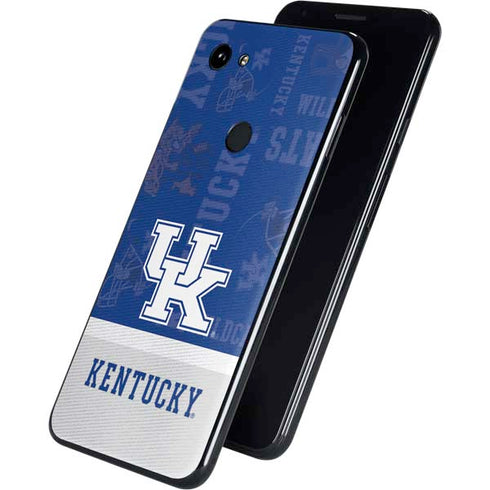 University of Kentucky Jersey Split Google Pixel 3a Skin