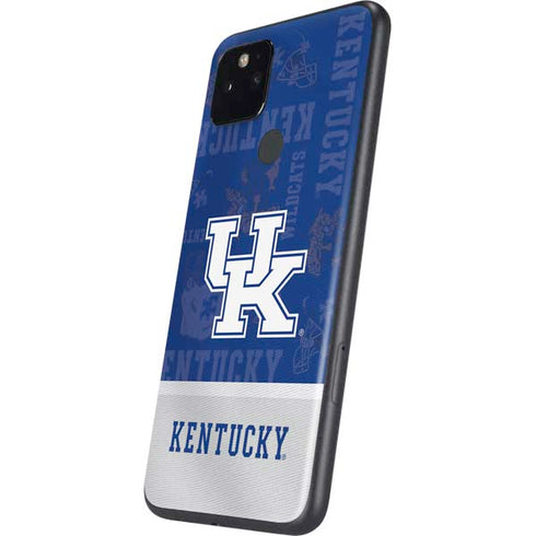 University of Kentucky Jersey Split Google Pixel 5 Skin