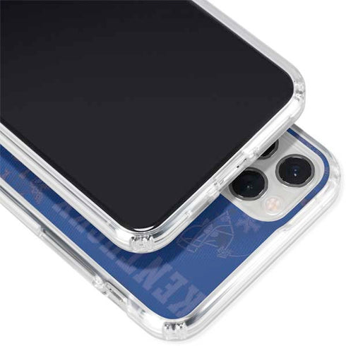 University of Kentucky Jersey Split iPhone 11 Pro Clear Case