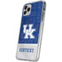 University of Kentucky Jersey Split iPhone 11 Pro Clear Case