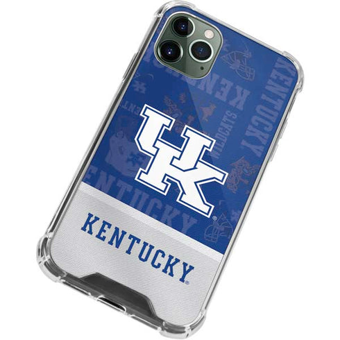 University of Kentucky Jersey Split iPhone 11 Pro Max Clear Case