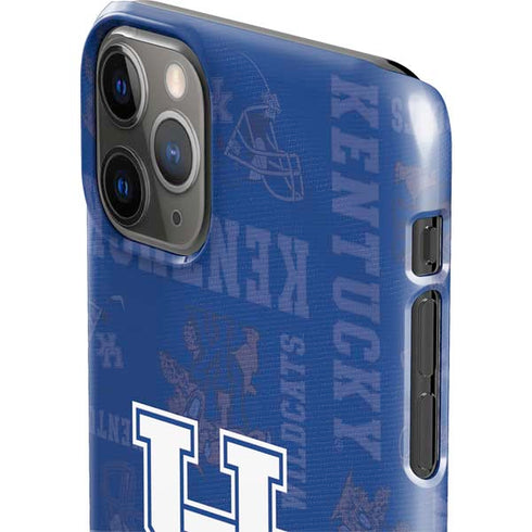 University of Kentucky Jersey Split iPhone 11 Pro Max Lite Case