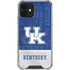 University of Kentucky Jersey Split iPhone 12 Clear Case