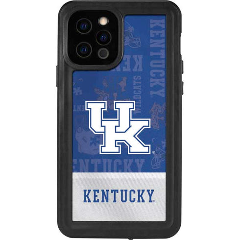 University of Kentucky Jersey Split iPhone 12 Pro Waterproof Case