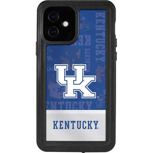 University of Kentucky Jersey Split iPhone 12 Waterproof Case