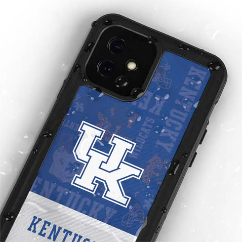 University of Kentucky Jersey Split iPhone 12 Waterproof Case