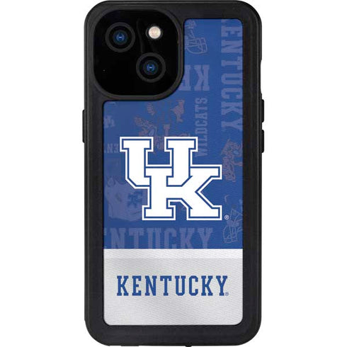 University of Kentucky Jersey Split iPhone 13 Mini Waterproof Case
