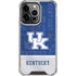University of Kentucky Jersey Split iPhone 13 Pro Clear Case