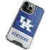 University of Kentucky Jersey Split iPhone 13 Pro Clear Case