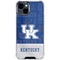 University of Kentucky Jersey Split iPhone 14 Plus Clear Case