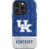 University of Kentucky Jersey Split iPhone 14 Pro Impact Case