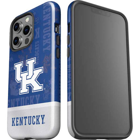 University of Kentucky Jersey Split iPhone 14 Pro Impact Case