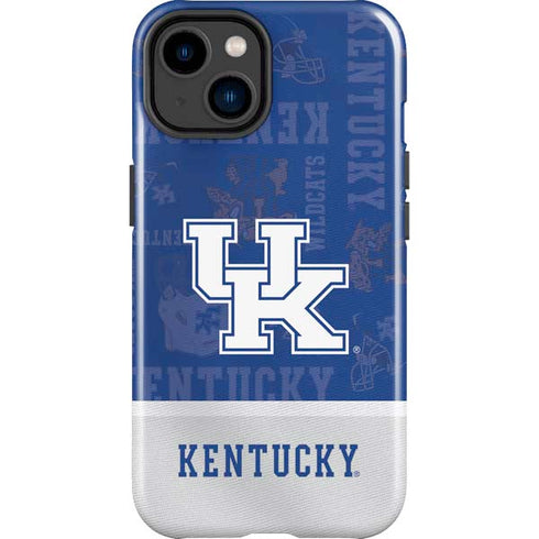 University of Kentucky Jersey Split iPhone 15 Impact Case
