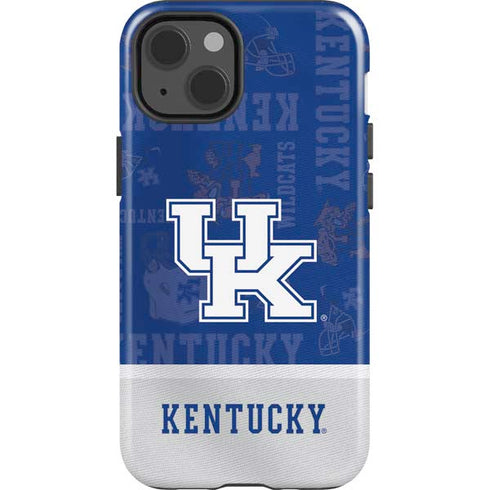University of Kentucky Jersey Split iPhone 15 Plus Impact Case