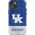 University of Kentucky Jersey Split iPhone 15 Plus Impact Case