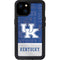 University of Kentucky Jersey Split iPhone 15 Plus Waterproof Case