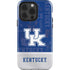 University of Kentucky Jersey Split iPhone 15 Pro Impact Case