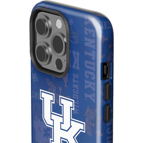 University of Kentucky Jersey Split iPhone 15 Pro Impact Case