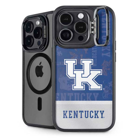 University of Kentucky Jersey Split iPhone 15 Pro Kickstand Case