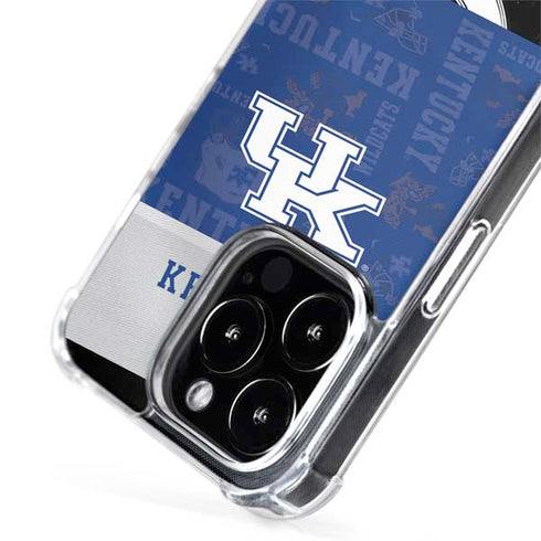 University of Kentucky Jersey Split iPhone 15 Pro MagSafe Case