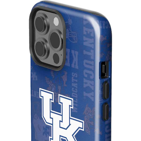 University of Kentucky Jersey Split iPhone 15 Pro Max Impact Case