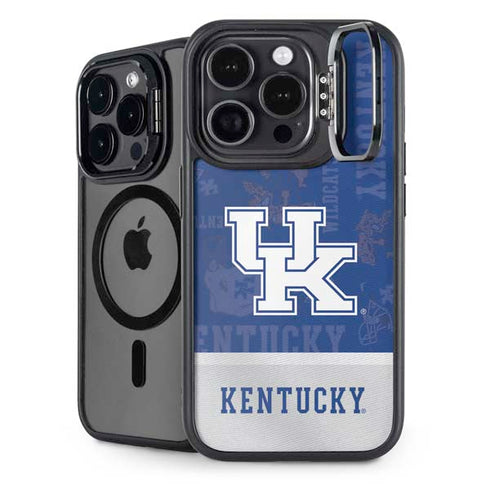 University of Kentucky Jersey Split iPhone 15 Pro Max Kickstand Case