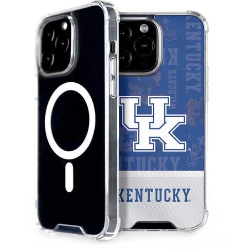 University of Kentucky Jersey Split iPhone 15 Pro Max MagSafe Case