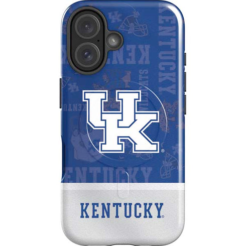 University of Kentucky Jersey Split iPhone 16 Magsafe Impact Case