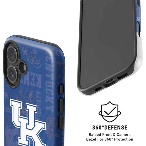 University of Kentucky Jersey Split iPhone 16 Magsafe Impact Case