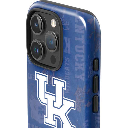 University of Kentucky Jersey Split iPhone 16 Pro Impact Case