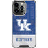University of Kentucky Jersey Split iPhone 16 Pro Max Clear Case